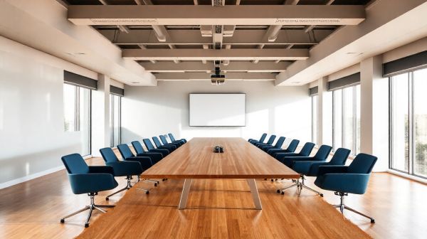 Découvrez comment une salle de comité d'entreprise dans le Val d'Oise révolutionne vos réunions