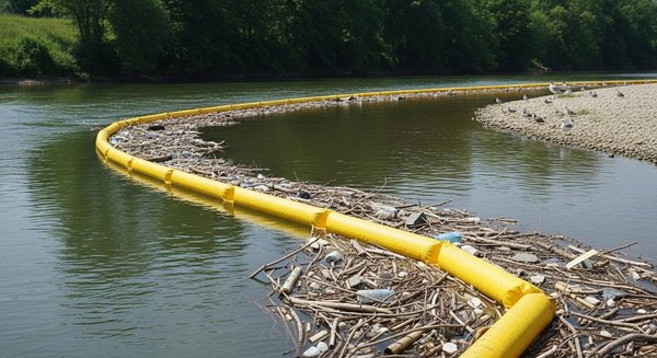 Le barrage flottant anti pollution : la solution innovante pour protéger l'eau